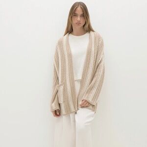 Naked Cashmere Deja Open Knit Cardigan. 
Size XS/S.